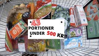 BUDGETVECKA!! Mat för hela veckan under 500kr!!