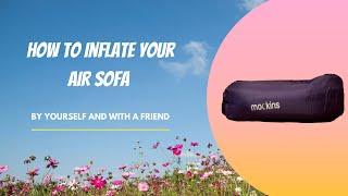 How To Inflate Your Air Sofa