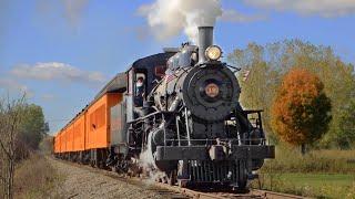 Arcade & Attica 18: Autumn in the Empire State | New York's Only Steam Locomotive [4K]