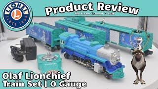 Unboxing Disney Frozen Olaf Train Set By Lionel | Lionchief O Gauge | Review