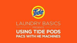 Tide | Laundry Tips: How to Use Tide PODS with HE Machines