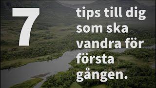 Vandringstips för nybörjare