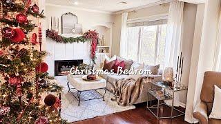 Elegant Christmas Bedroom Tour 2023 | Decorating Ideas