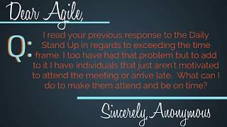 Agile Literacy's Dear Agile:  Micro Management and Motivation