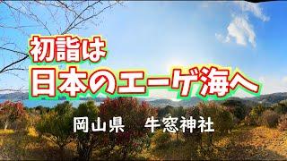 【休日Vlog】初詣にお隣の岡山県は牛窓神社へ。日本のエーゲ海と称される街に行ってきました。ランチは相生の牡蠣と、あとは忘年会の日の動画となっています