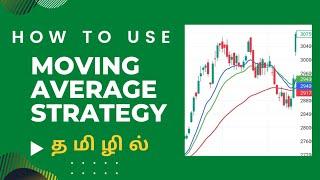 MOVING AVERAGE STRATEGY IN TAMIL | HOW TO USE MOVING AVERAGE | EXPONENTIAL MOVING AVERAGE | EMA ?