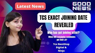 TCS Exact Joining Dates Revealed 2023 | TCS Joining Date 2023 | TCS Next step | Digital & Ninja