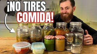 10 Recetas Para No Tirar Comida: Conservar y Preservar