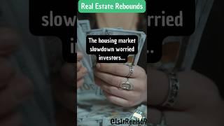 Real Estate Rebounds #stockmarket #stocks #stock #money #personalfinance #market #facts #reits