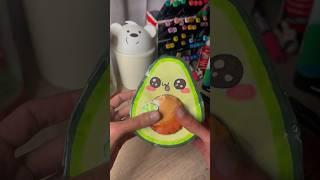 Vos yo make avocado paper squishy  #papersquishy #paperdiy #squishy #craft #crafts #cute
