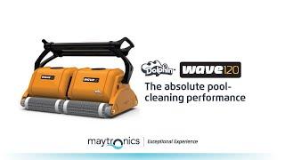 Maytronics Wave 120 robotic pool cleaner top features