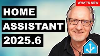 What's new in Home Assistant June 2025.6 - Pickers, Bluetooth, Area Dashboard, Sidebar, and more!