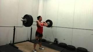 Sam-- 100kilo (220lbs) Clean & Jerk