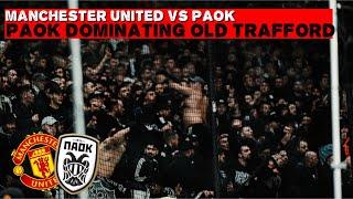 PAOK Fans TAKE OVER Old Trafford | Manchester United vs PAOK Fc | 7-11-2024