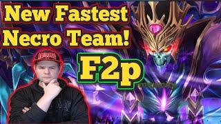 New Fastest F2p Necro Team! ~35sec Avg - Summoners War