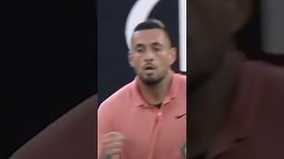 UNBELIEVABLE Kyrgios shot v Nadal! 