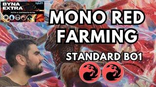 MONO RED AGGRO FARMING Standard Bo1 #magicthegathering  #mtg #mtgarena