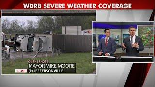 Jeffersonville Mayor Mike Moore shares storm damage update with  WDRB News