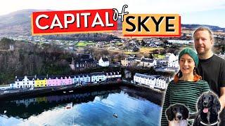 PORTREE - The Capital Of The Isle Of Skye! A Day Out From Our Cottage - Scottish Highlands - Ep58