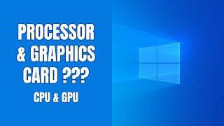 How to check what CPU and GPU are in your PC on Windows 11