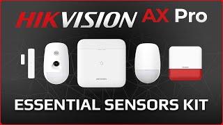 NEW Wireless Hikvision AX PRO Alarm System: Essential Sensors Kit Overview & Sensors' Features