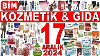 BİM KOZMETİK VE GIDA ÜRÜNLERİ BU SALI | BİM AKTÜEL 17 ARALIK 2024 KATALOĞU | BİM MARKET İNDİRİMLERİ