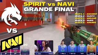 SPIRIT vs NAVI (Grande Final Completa) Playoffs BLAST Premier Spring Final 2024