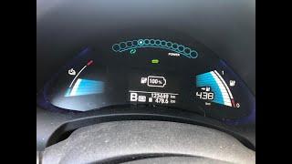 62kwh Nissan Leaf AZE0 battery upgrade from 24kwh doing what it does best