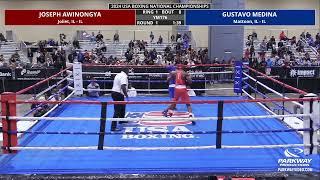 Joseph Awinongya vs. Gustavo Medina USA Youth National Championships 2024 Final (80kg)