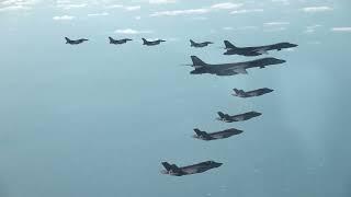 South Korean fighters escort US strategic bombers as warning against North Korea