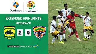 Kumasi Asante Kotoko 2-0 Accra Hearts of Oak | Highlights | Ghana Premier League