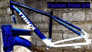 How to Paint a Bike Professionally | Bike Repaint TUTORIAL