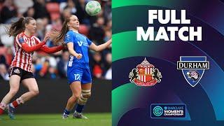 Full Match: Sunderland AFC v Durham | Barclays Women's Championship 2024-25