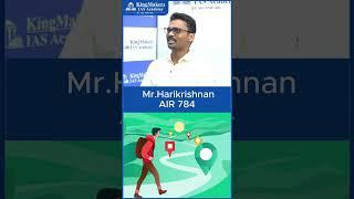 Prelims Booklist & Strategy of Mr.Harikrishnan AIR 784  | KingMakers Podcast with Adil Baig#upsc