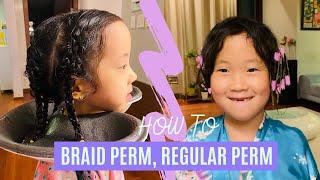 How To BRAID PERM, REGULAR PERM | Tell a Friend