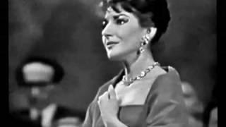 MARIA CALLAS La Traviata, Addio del passato 1953 (audio) e 1958 (foto)