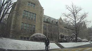 [DRIVIN SEOUL] 눈 내린 이대교정에서 여의도까지# Ewha University Covered with Snow