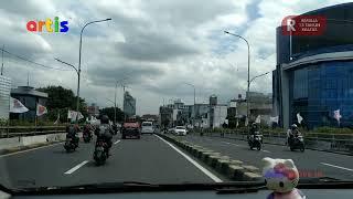 DRIVE IN JAKARTA CLIPS • Flyover Senen Jakarta Pusat