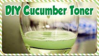 DIY Cucumber Toner | #DIYWithSonal | Sonal Sagaraya