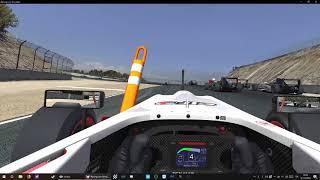 These concrete cones are getting out of hand - iRacing Formula Renault 2.0