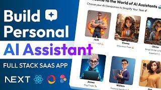  Build AI Personal Assistant Using Nextjs, React, Convex and Eden AI | Full Stack SAAS App