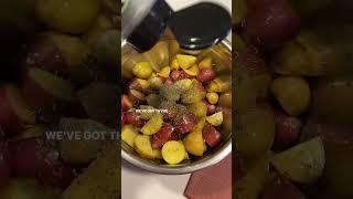 The BEST Easy Oven Roasted Baby Potatoes with Rosemary and Thyme | Side Dish Recipes |