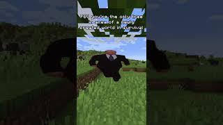 POV you're the only Tree  in area of a new created Minecraft world #minecraft #shorts