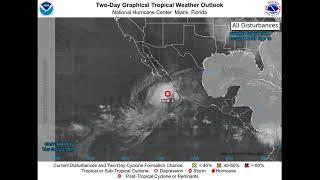 From the Satellite...Pacific Tropical Storm Ileana on Video + 2024 Season Info