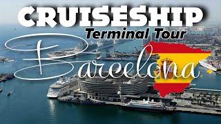  BARCELONA SEA PORT TOUR 2024 | #travel #barcelona #spain #viralvideo #trending #cruiseship #city