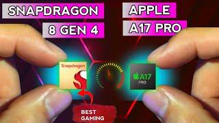 Qualcomm Snapdragon 8 Gen 4 vs Apple A17 Pro: Performance & Benchmark Comparison