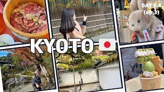 [eng,#52] kyoto vlog / 오사카→한국 / 교토 여행 브이로그 / 소우소우 교토 맛집 추천 (우시미츠 니쿠마부시 파르페 오니기리 시장구경) / 은각사 / 헤이안신궁