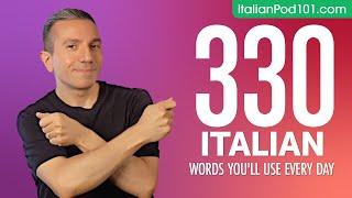 330 Italian Words You'll Use Every Day - Basic Vocabulary #73