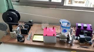 3D printer Table Filament Extruder DIY Test 02