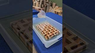 Woodworking - End Grain Cutting Boards #short #shorts #shortvideo #shortsvideo #woodworking #art